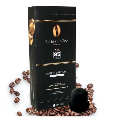 Faria's Coffee Café Super Especial 100% Arábica P/ Nespresso