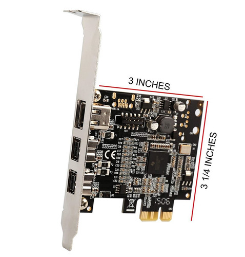 Imagen 2 de 3 de Tarjeta Firewire 1394 Pci-e Texas Instruments Ti Hackintosh