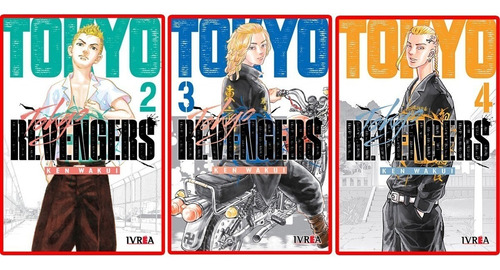 Combo Tokyo Revengers 2, 3 Y 4 - Manga Ivrea