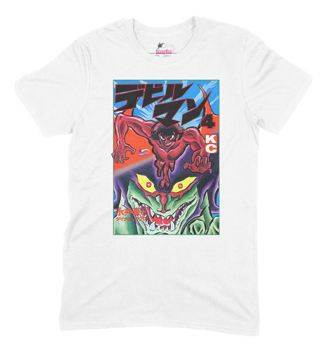 Playera Indextsu Devilman Tomo 4 Manga Anime