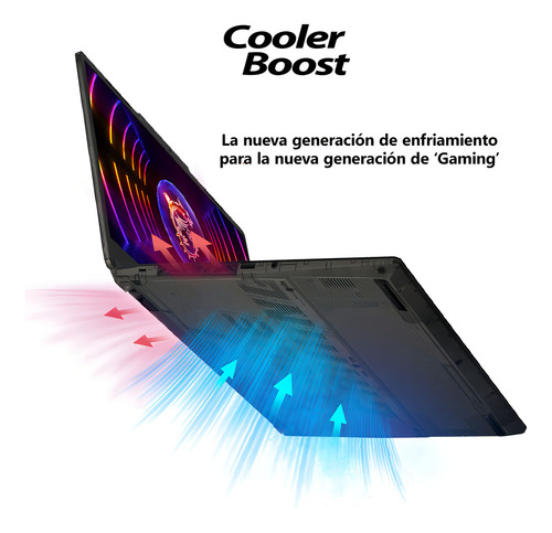Laptop Gamer Msi Cyborg 15 Rtx 4050 I5 16gb 512ssd + Mochila Negro