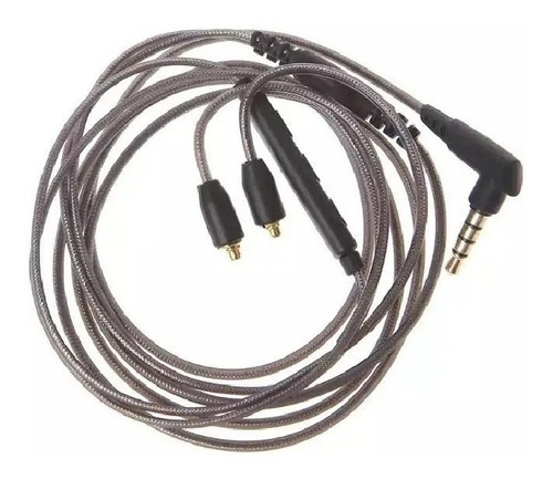 Cable Mmcx Genérico Con Micrófono Compatible Con Marca Shure