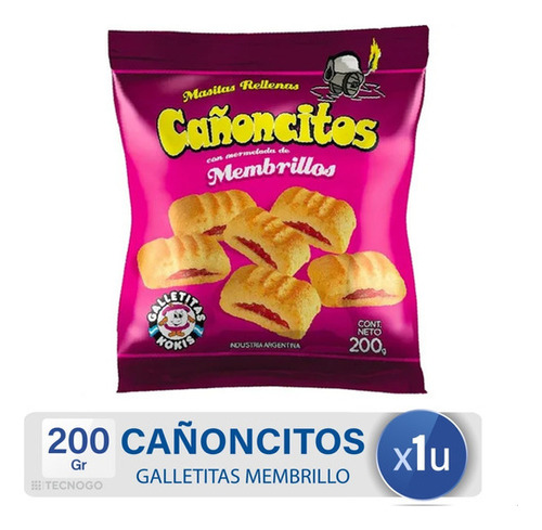 Galletitas Kokis Cañoncitos De Membrillo Dulce- Mejor Precio