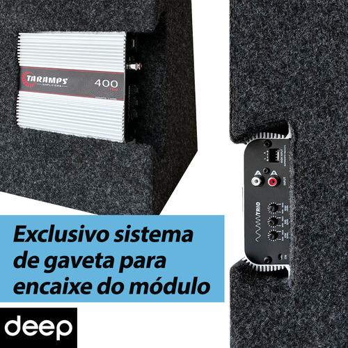 Caixa De Som Para Carro Jbl 500w Subwoofer 12 Módulo Taramps