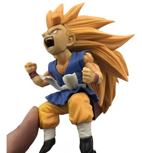 Figura Coleccionable Goku Fase 3 Gt Anime Kawaii 15 Cm | Cuotas sin interés Figura Coleccionable Goku Fase 3 Gt Anime Kawaii 15 Cm | Cuotas sin interés