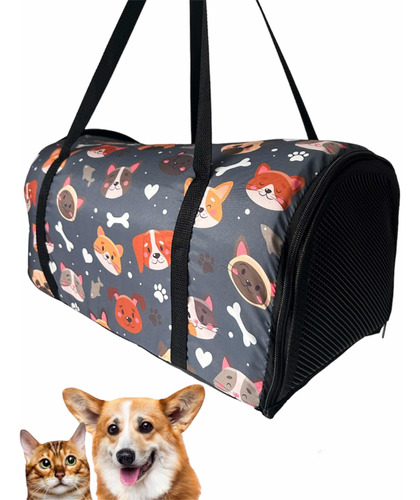 Bolso Guacal Cargador Mascotas Apto Cabina Avion Viajes