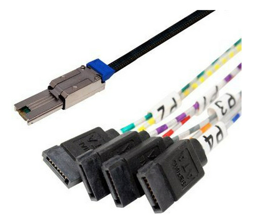 Almacenamiento De Datos Cables, P/n C5647-.5 m-x: Mini Sas (