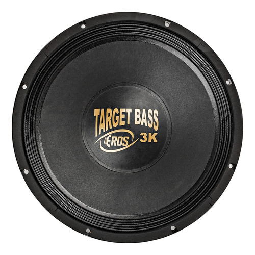 Alto-falante E15 Target Bass 3.0k Cromado-1500w Rms - 4 Ohms