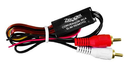 Rca Conversor Remoto Slim Zendel Entrada Via Fio Anti Ruido