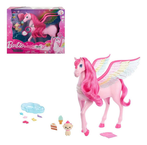 Barbie A Touch Of Magic Set De Juego Pegaso