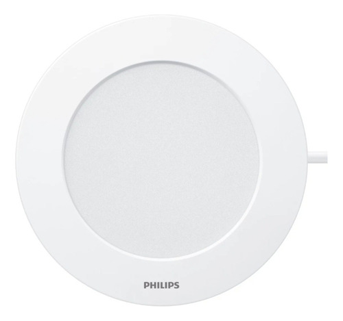 Lampara Led Empotrar Redonda 12w 6´ Philips 4100k Luz Fresca