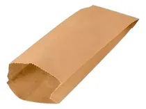 Comprar Bolsas De Papel Kraft  1 Kilo 12x5x26cm  100 Unidades Marrón