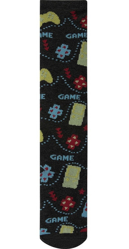 Imagem 2 de 2 de Meia 3/4 Infantil Divertida 31 Ao 34 Masculino Pimpolho