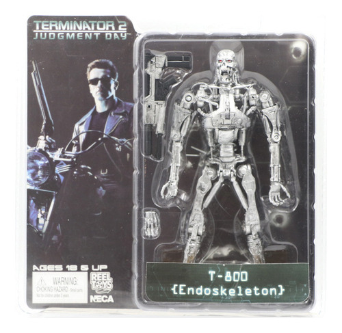 Figura De Acción Neca The Terminator T-800 Endoskeleton De P