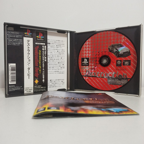 Destruction Derby - Ps1 - Original Japones Usado (Usado)