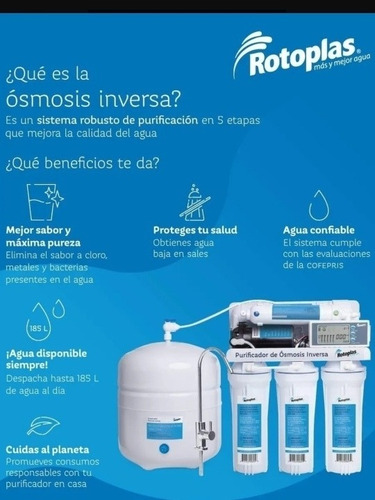 Purificador De Osmosis Inversa