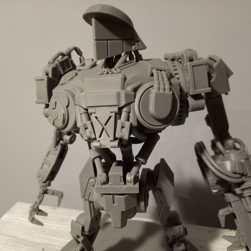 Impresión 3d Cain Rcop Resina Abs 20 Cm Alto