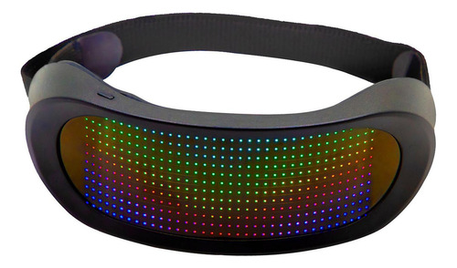 D Gafas Led Que Brillan Con Luz Gafas Usb Carga Raves