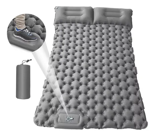 Colchon Autoinflable Doble Para Acampar