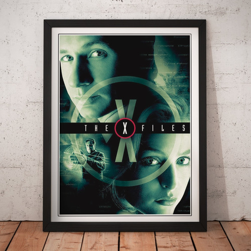 Cuadro Series - Expedientes Secretos X - Tv Poster Alternat