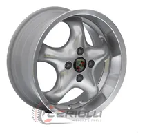 Comprar Jogo De Rodas Aro 15 4x100 B860 Binno Antiga M20 Krmai Cor Prata Diamante Emblema Porsche