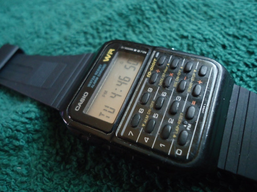 Casio Reloj Con Calculadora  Vintage Japan