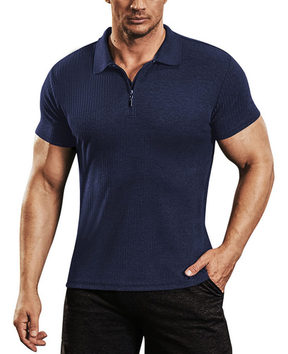 Coofandy Camisetas De Manga Corta Para Hombre, Estilo Polo,.