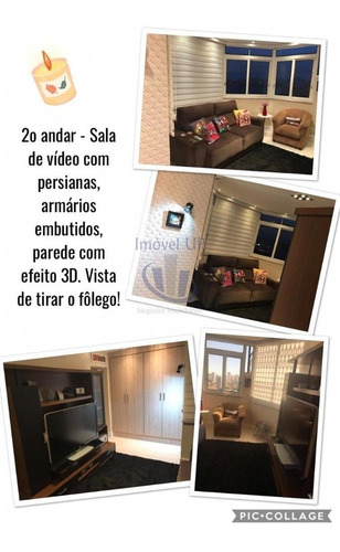 Imagem 6 de 13 de Cobertura Linda! Condominio Barato - 4 Dms - Estuda Permuta Menor Valor! - V-1321