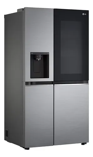 Nevecón LG Side By Side Instaview Thinq 638 Lt Plata