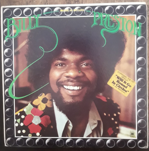 Lp Vinil (vg+) Billy Preston Music Is My Life 1a Ed Us 1972 