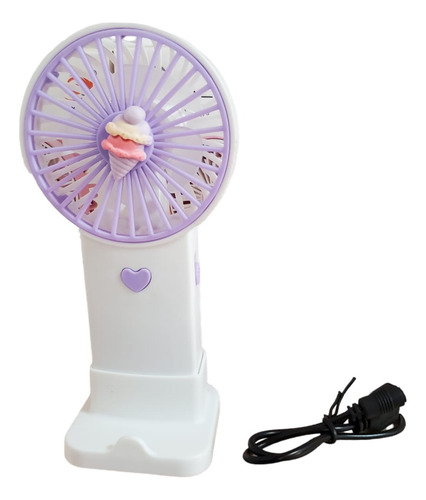 Remate Kit 3 Mini Ventilador Portátil Recargable Usb Mayoreo