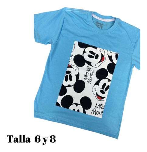 Franelas Para Niño, Diseño Mickey, Ropa, Tallas  8