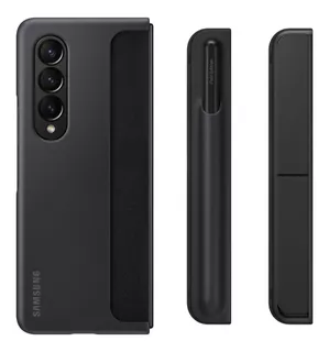 Case Funda Cover @ Samsung Galaxy Z Fold 4 Con S Pen Black