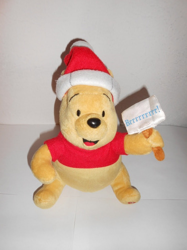 Peluche Winnie Pooh Brrr Tiembla De Frio De Disney 22 Cms