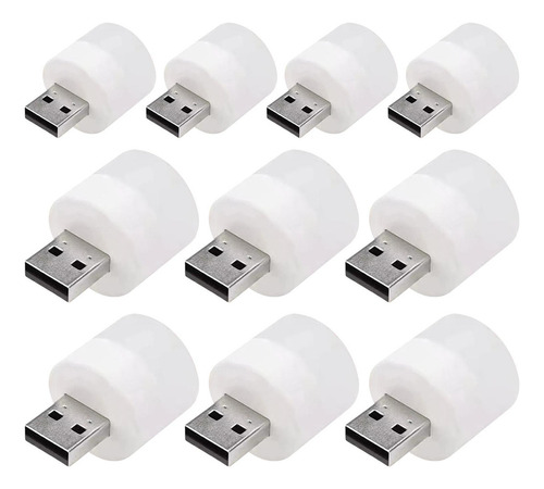 Enchufe Usb De Luz Nocturna Bombilla Usb For Lámpara Conjun