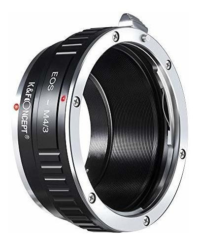 Imagen 3 de 6 de Concept Adaptador Montura Objetivo Para Canon Eo Ef M4 3