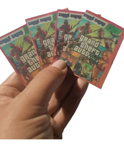 100 Card Cartinhas Roblox - Card Roblox Game - Bate bafo Roblox Kids