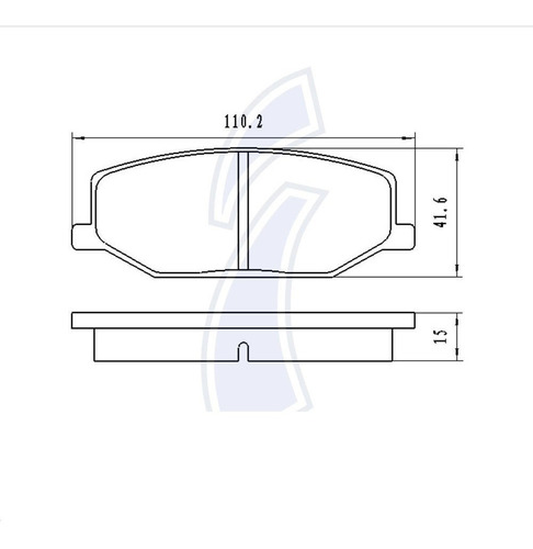 Pastillas Freno Del. Suzuki Jeep Samurai 1.3 4x4 Sj413 C/ela