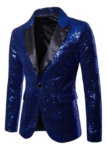 Blazer De Paetês Masculino Para Uma Festa De Show