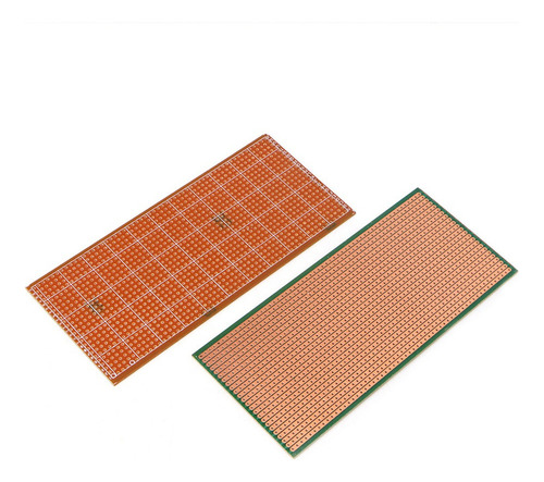 5 Piezas 6.5x14.5 Cm Veroboard Sin Cortar Pc Stripboard