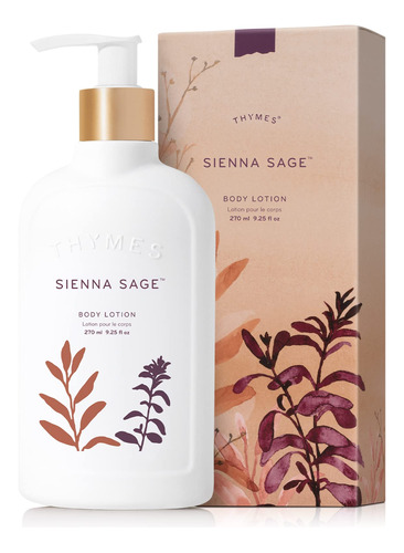 Thymes Sienna Sage Locin Corporal - Crema Para Manos Y Cuerp