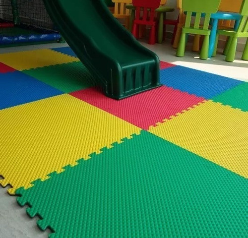 Imagen 3 de 8 de Tapete Yoga Piso Foamy Piso Gym Paq 20 Pzas Msi