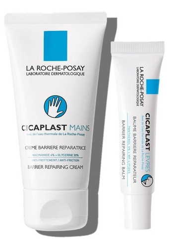 Combo La Roche Posay Cicaplast Labios + Cicaplast Manos