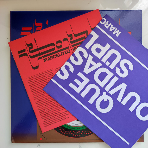 Lp Marcelo D2, Iboru - Disco De Vinil