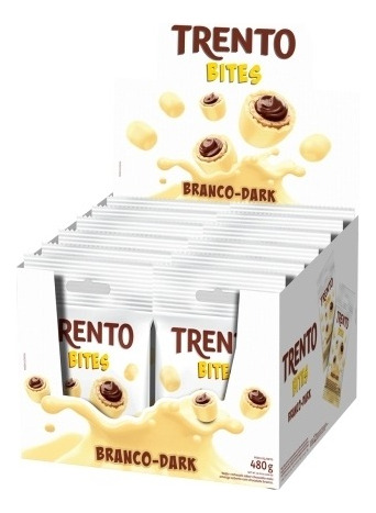 Chocolate Trento Bites 40g Caixa C/12 Unds 