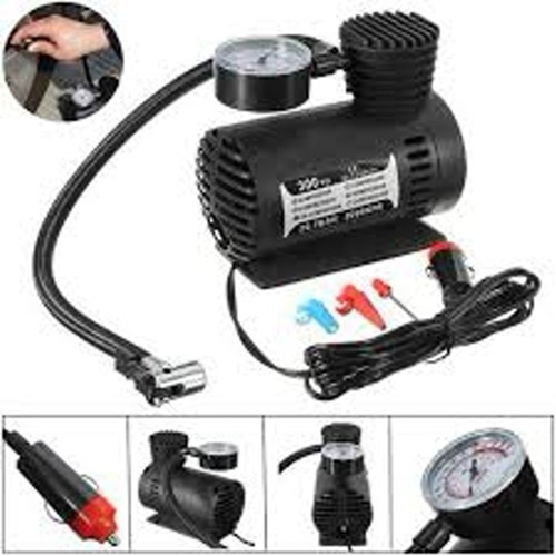 Imagem 5 de 6 de Mini Compressor De Ar Automotivo Multiuso 12v 300psi