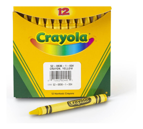 Crayola Regular Repuesto Un Solo Color No Toxica 12