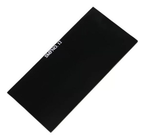10 Unidades Lente Retangular 108 X 50mm (filtro) Fume N 10