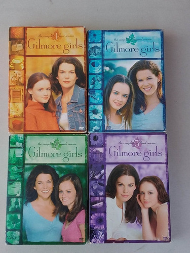 Dvd Gilmore Girls Temporada 1, 2, 3 Y 4 (importadas)