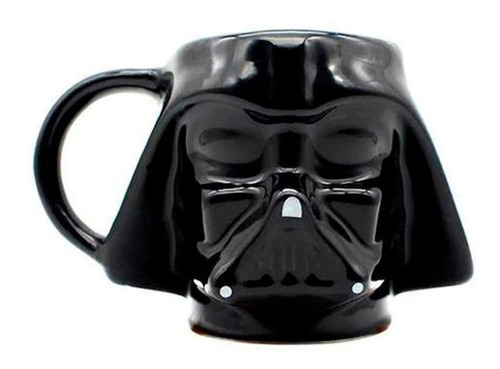 Caneca 3d Porcelana Darth Vader Star Wars Disney Oficial